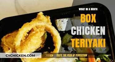 Discover the Delicious Components of a Chicken Teriyaki Bento Box