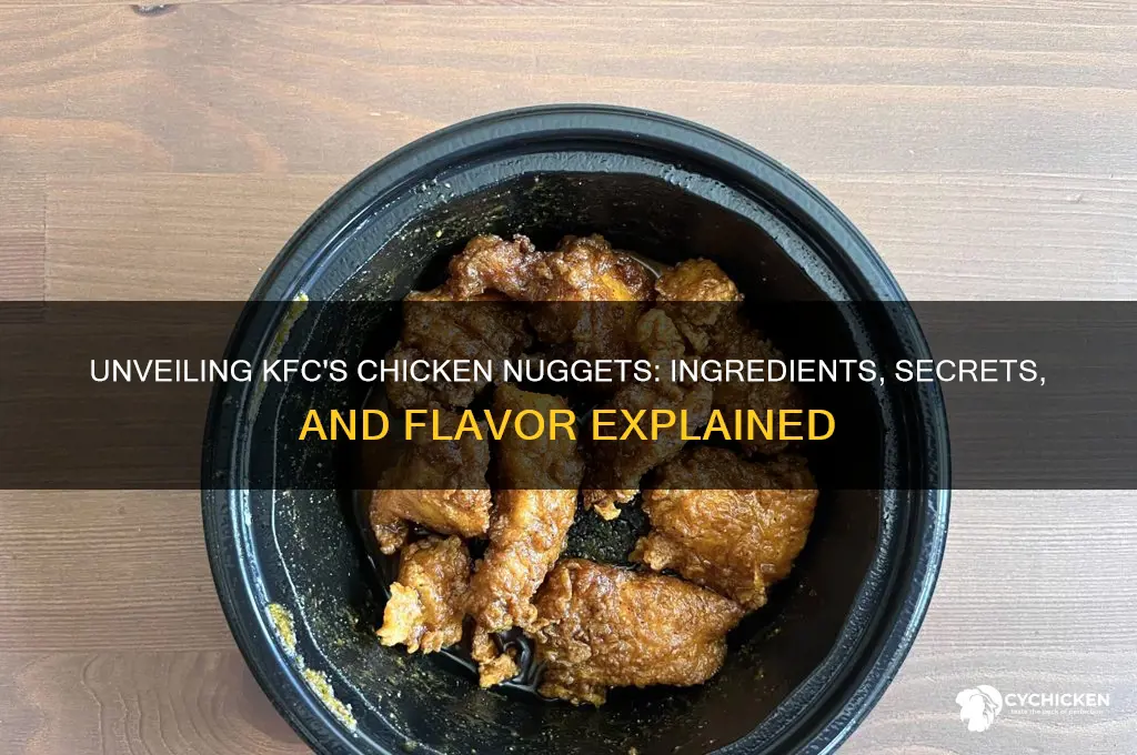 what in kfc chicken nuggets