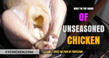 Unseasoned Chicken: The Culinary Blunder We Can't Ignore
