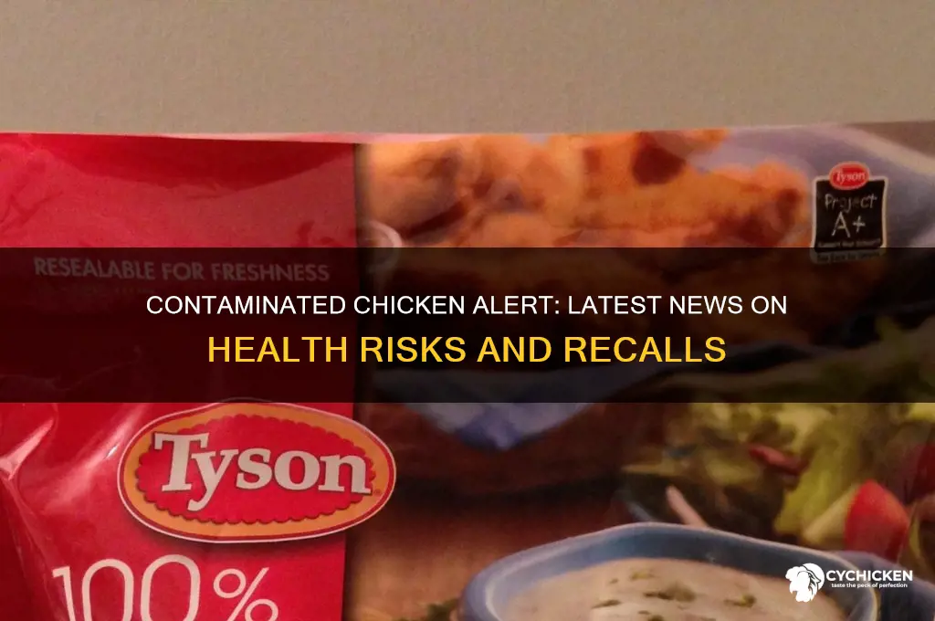 what in the news about contanminated chicken