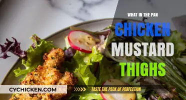 Juicy Pan-Seared Chicken Thighs with Tangy Mustard Sauce: A Flavorful Twist