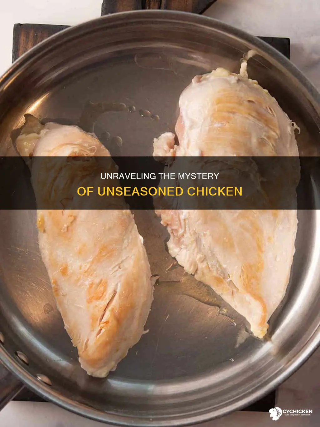 what in the unseasoned chicken is going on here