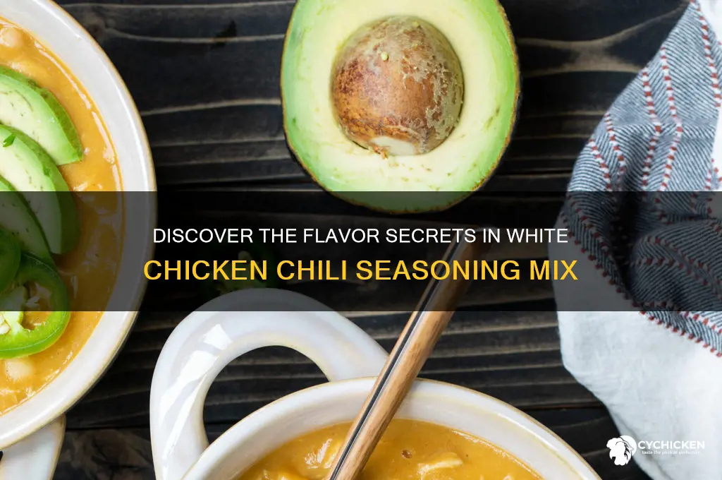 what in white chicken chili seasoning mix
