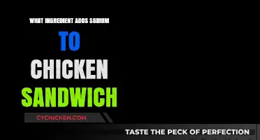 Unveiling the Sodium Source in Your Chicken Sandwich Ingredients