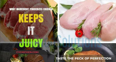 Secret Ingredient to Tenderize Chicken and Keep It Juicy