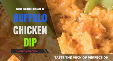 Creamy Buffalo Chicken Dip: Unveiling the Spicy, Cheesy Ingredients