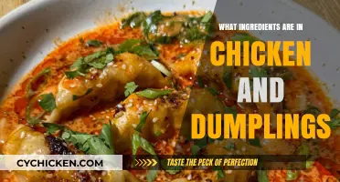 Discover the Hearty Ingredients in Chicken and Dumplings Comfort Food