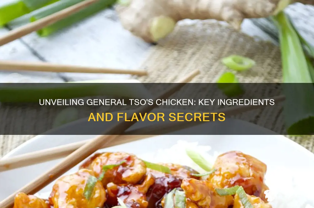 what ingredients are in general tso