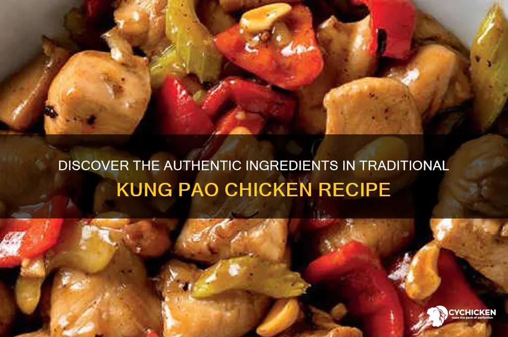 what ingredients are in kung pao chicken