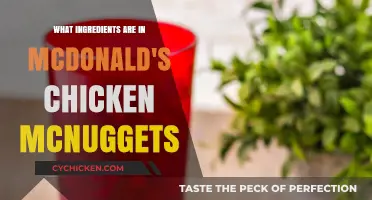 McDonald's Chicken McNuggets: Unveiling the Ingredients Behind the Iconic Snack