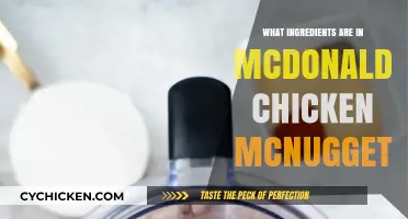 McDonald's Chicken McNuggets Ingredients: A Detailed Breakdown of What's Inside