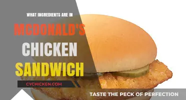 McDonald's Chicken Sandwich Ingredients: A Detailed Breakdown of What's Inside