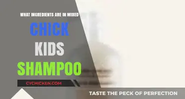 Mixed Chicks Kids Shampoo Ingredients: A Gentle, Nourishing Formula Breakdown