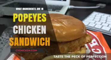 Popeyes Chicken Sandwich Ingredients: Unveiling the Secret Recipe
