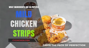 Popeyes Mild Chicken Strips: Unveiling the Secret Ingredients Inside