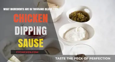Chicken Dipping Sauce: Thousand Island Ingredients Explained