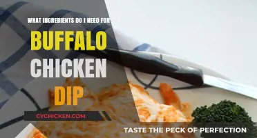 Spicy Buffalo Chicken Dip: Ingredients You Need