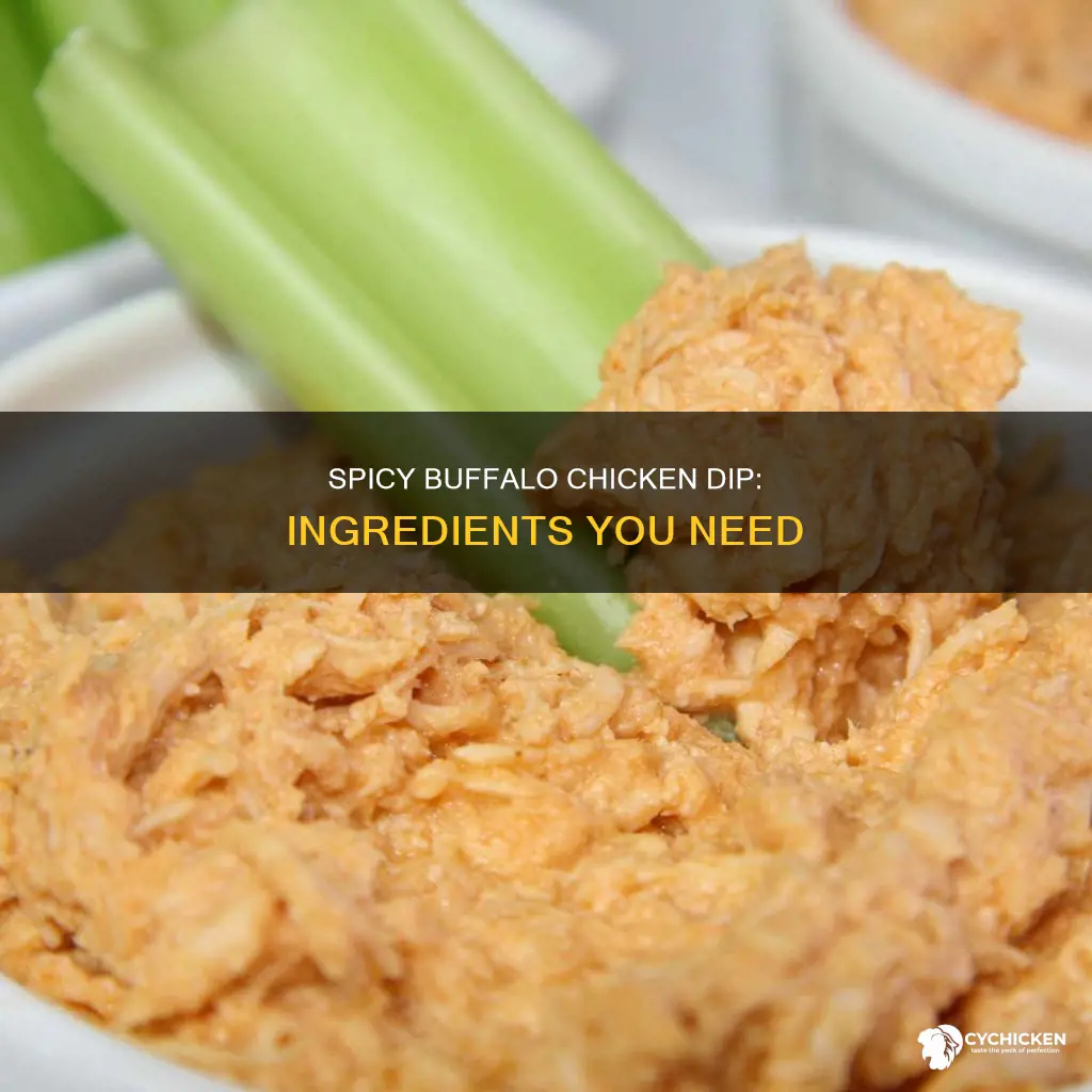 what ingredients do i need for buffalo chicken dip