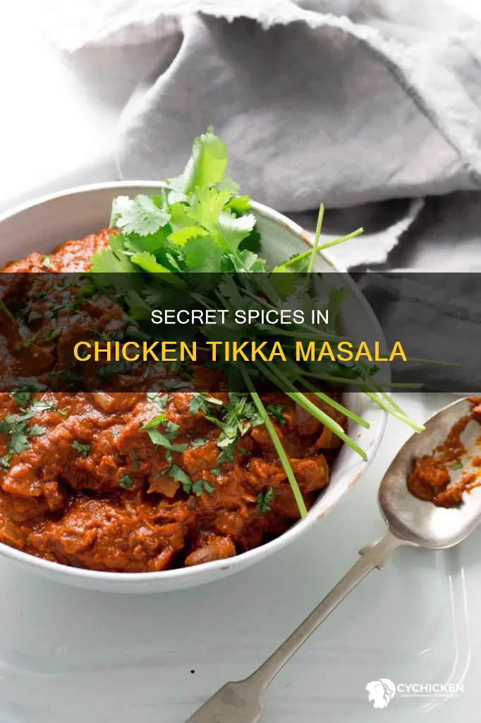 what ingredients do indian restaurants put in chicken tikka masala