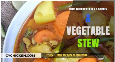 Discover the Hearty Ingredients in KD's Chicken & Vegetable Stew