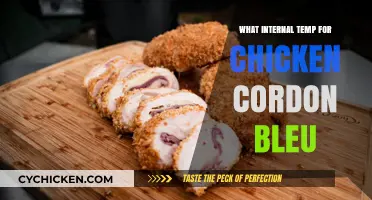 Perfect Chicken Cordon Bleu: Ideal Internal Temperature Guide