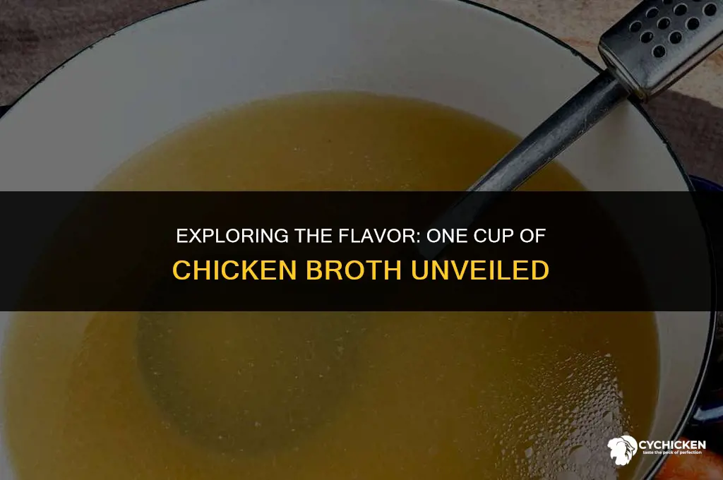 what is 1 c of chicken broth
