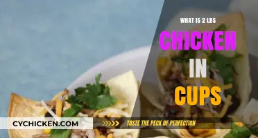 Converting 2 Pounds of Chicken to Cups: A Simple Guide
