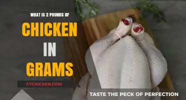 Convert 2 Pounds of Chicken to Grams: Quick Guide