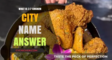 Unraveling the Mystery: 3 7 Chicken City Name Explained