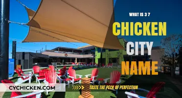 Unraveling the Mystery: 3 7 Chicken's City Name Explained