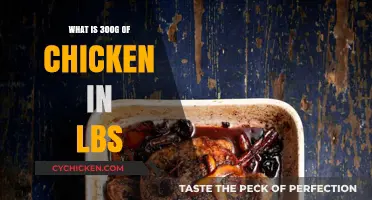 Convert 300g Chicken to Pounds: Quick and Easy Guide