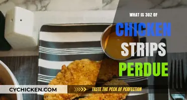 Understanding 3oz Perdue Chicken Strips: Nutrition, Serving Size, and Benefits