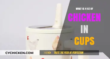 How Many Cups Does 4 Ounces of Chicken Yield?