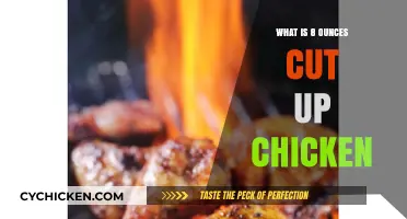 Understanding 8 Ounces of Cut-Up Chicken: Portion Size and Cooking Tips