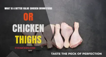 Drumsticks vs. Thighs: Which Chicken Cut Offers Better Value?