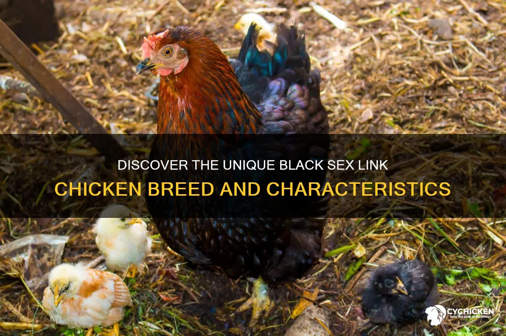 what is a black sex link chicken