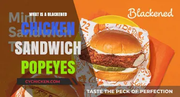 Popeyes Blackened Chicken Sandwich: A Spicy, Crispy, Southern Delight