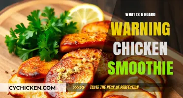 Understanding Board Warnings on Chicken Smoothie: A Beginner's Guide