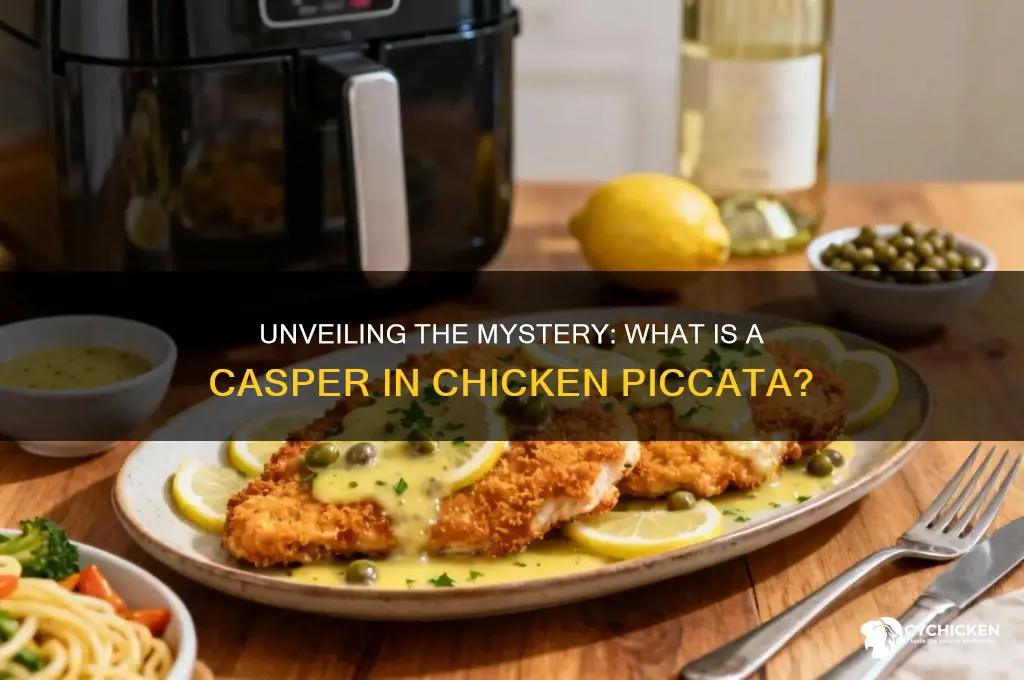 what is a casper in a chicken piccata