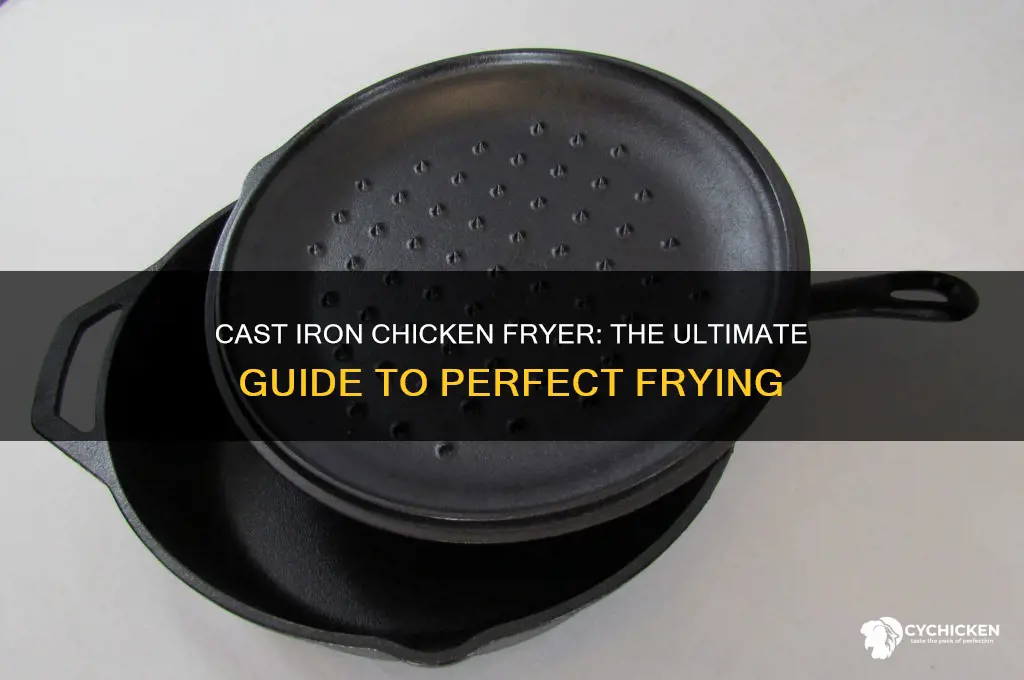 what is a cast iron chicken fryer