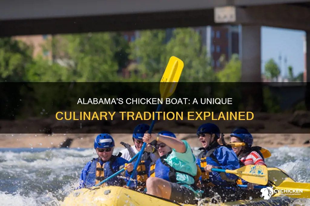 what is a chicken boat in alabama
