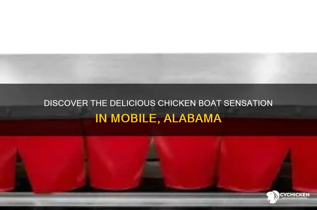 what is a chicken boat mobile alabama