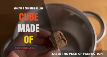 Unveiling the Ingredients: What's Inside a Chicken Bouillon Cube?