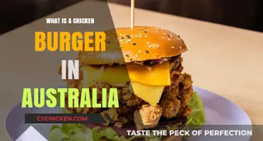Unveiling Australia's Chicken Burger: Ingredients, Variations, and Cultural Twist