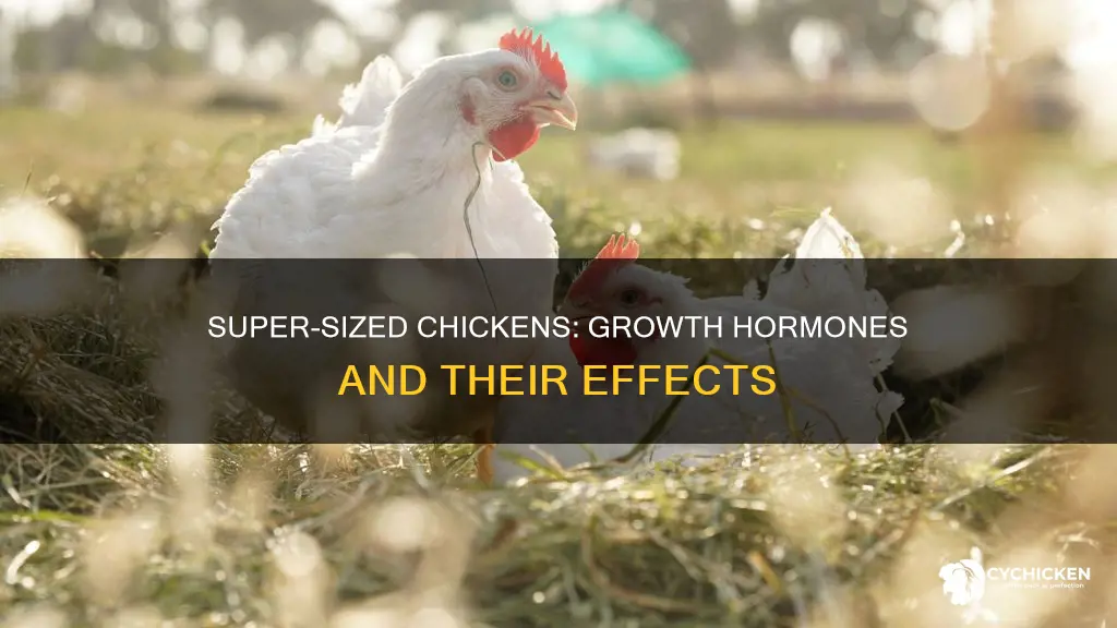 what is a chicken called that receives growth hormone