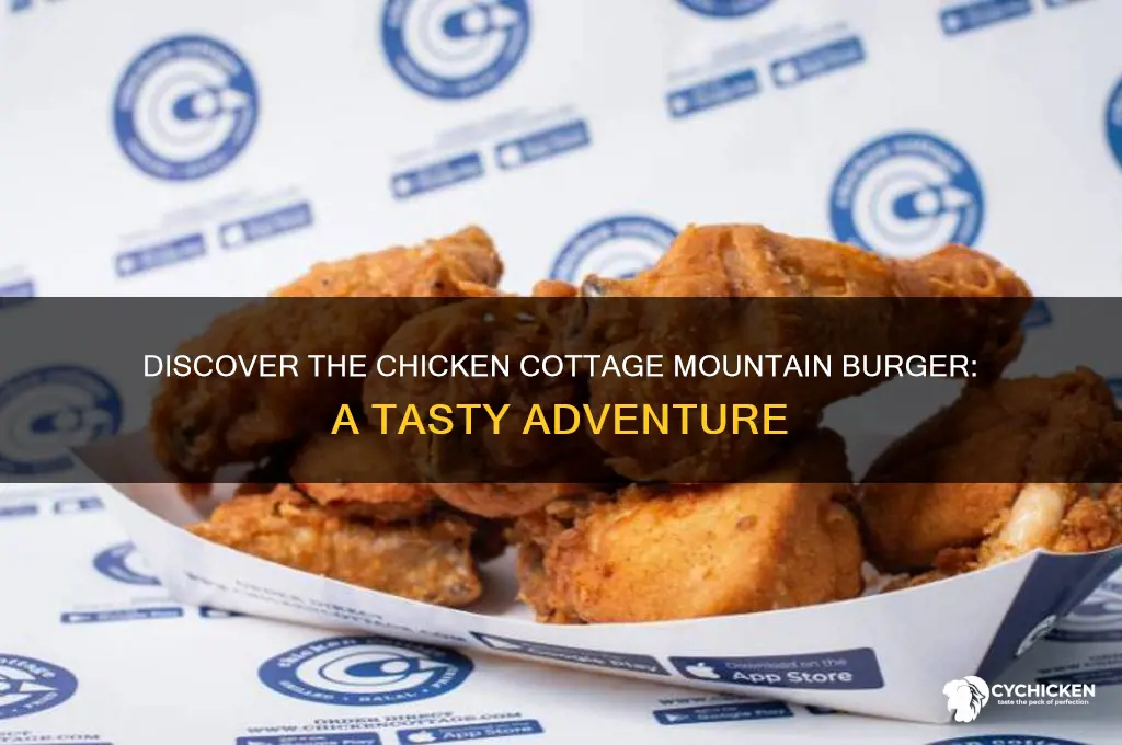 what is a chicken cottage mountain burger