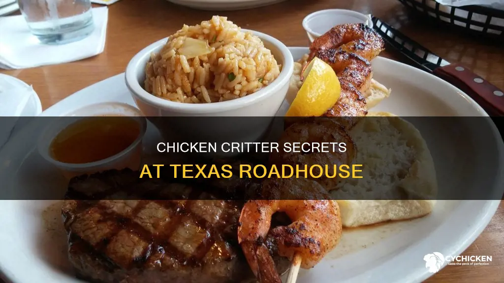 what is a chicken critter at texas road house