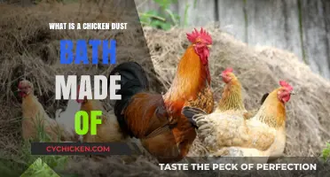 Unveiling the Natural Ingredients in a Chicken's Dust Bath Ritual