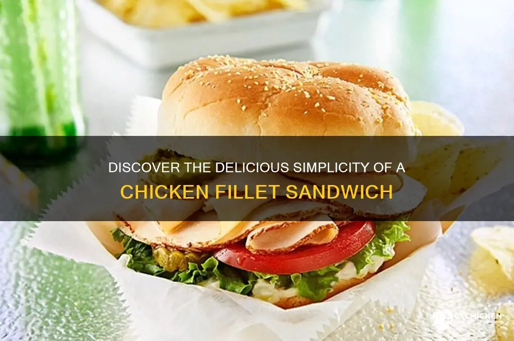 what is a chicken fillet sandwich