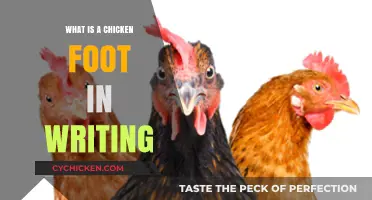 Understanding the Chicken Foot Technique in Creative Writing Explained